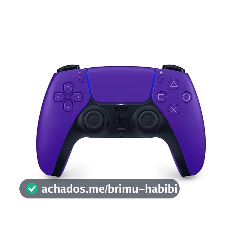 Controle Sem Fio Sony DualSense, PlayStation 5, Bluetooth, Galactic Purple - CFI-ZCT1W