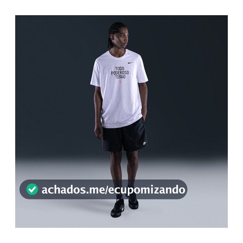 Camiseta Nike Corinthians Verbiage Masculina