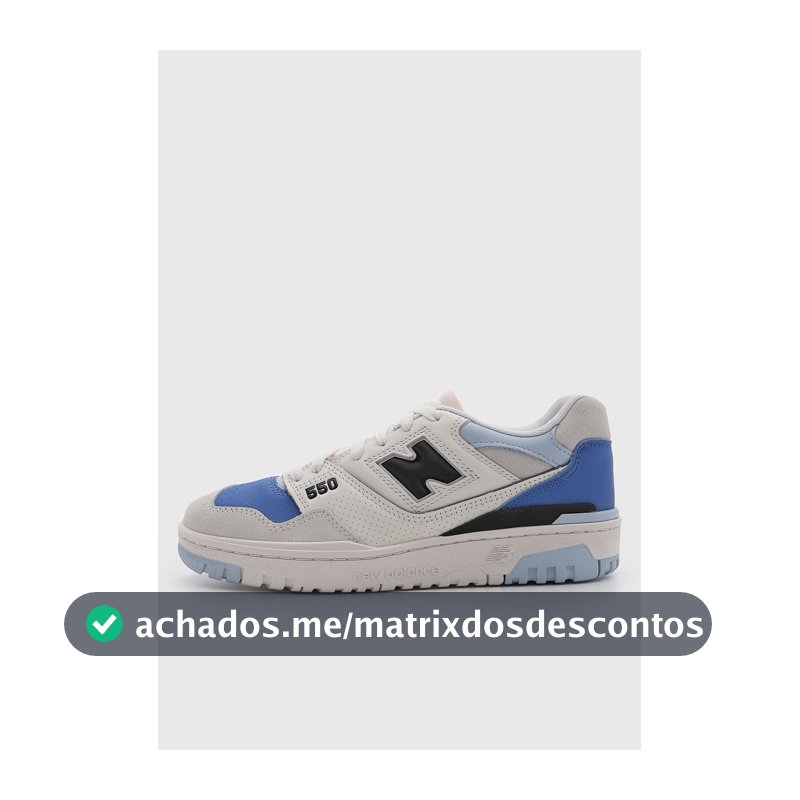 Tênis Masculino New Balance 550 Branco