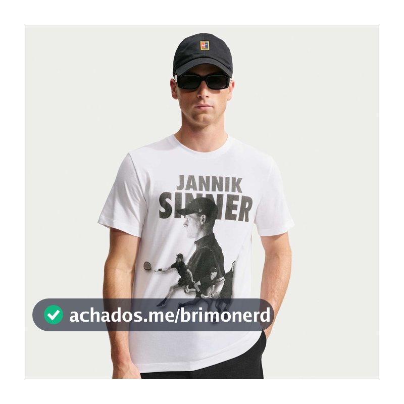 Camiseta Nike Court Dri Fit Jannik Gfx Masculina