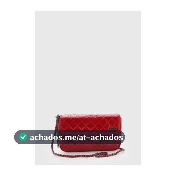 Bolsa Feminina Santa Lolla Matelassê Vermelha