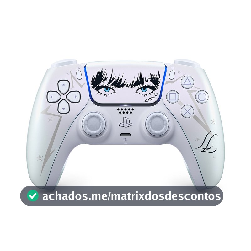 Controle Sem Fio Dualsense Edição Limitada da LISA do BLACKPINK, PS5, Branco - CFI-ZCT2W