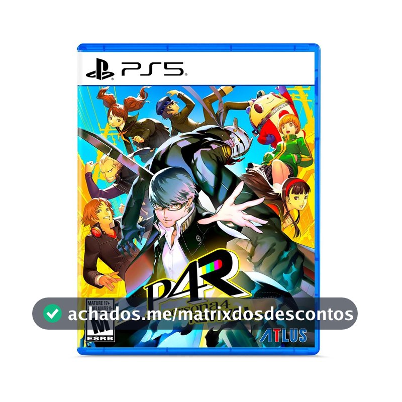 Jogo Persona 4 Revival, PS5 - P5DA10000071FGM