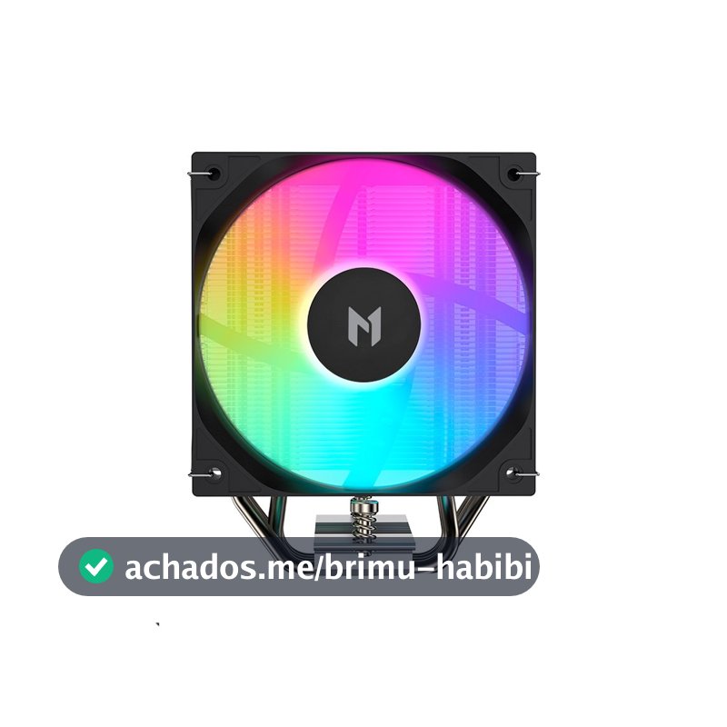Air Cooler MACH1 BOREAL, Digital, ARGB, AMD e Intel, 120mm, Preto - B40-DIG-ARGB V2