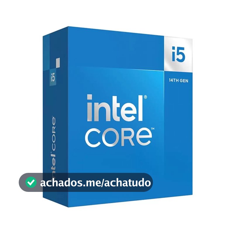 Processador Intel Core i5 14400F, 3.5 GHz (4.7GHz Turbo), 14ª Geração, 10-Cor