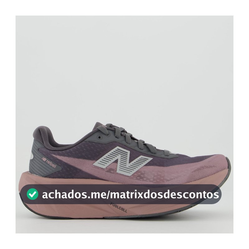 T�nis New Balance Fuelcell Rebel V5 Feminino Bord�