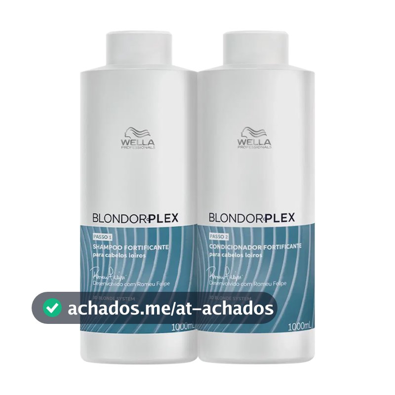 Kit Wella Professionals BlondorPlex Litro (2 Produtos)