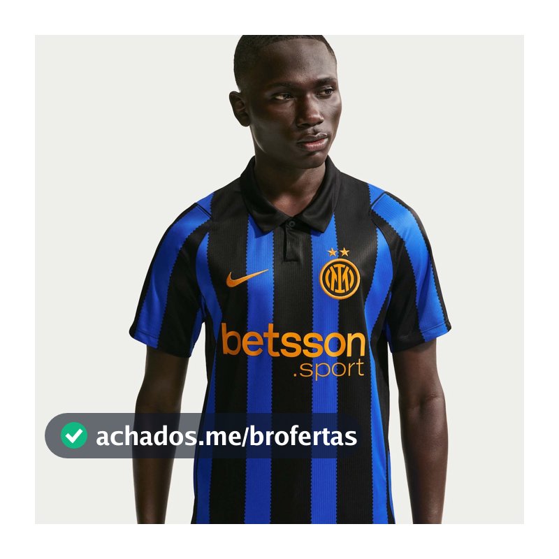 Camisa Inter de Milão I 26/27 Nike Torcedor Masculina
