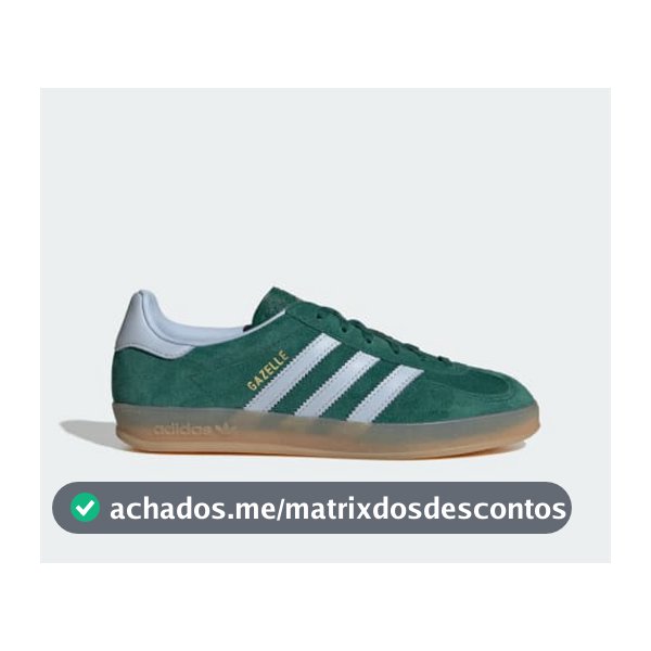 TÊNIS GAZELLE INDOOR - Verde adidas