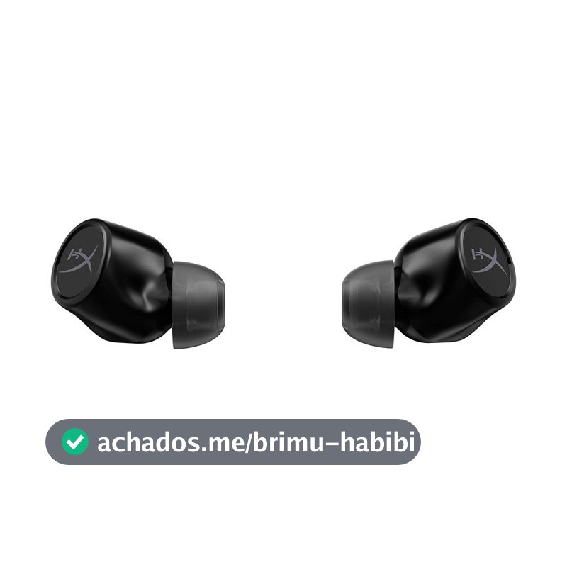 Fone de Ouvido TWS Gamer HyperX Cirro Buds Pro, Cancelamento de Ruído ANC, Bluetooth, Preto - 727A5AA