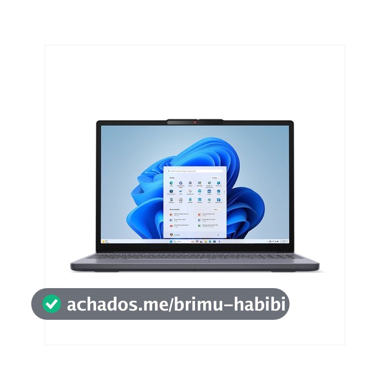Notebook Lenovo IdeaPad Slim 3 AMD Ryzen 5 7535HS, 8GB, AMD Radeon Graphics, SSD 512GB, 15.3" WUXGA 1920x1200, Linux - 83MMS00300