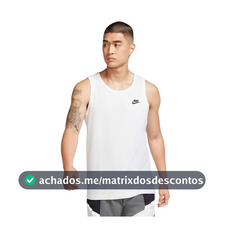 Camiseta Regata Masculina Nike Sportswear Tank Emb Futu em Promoção