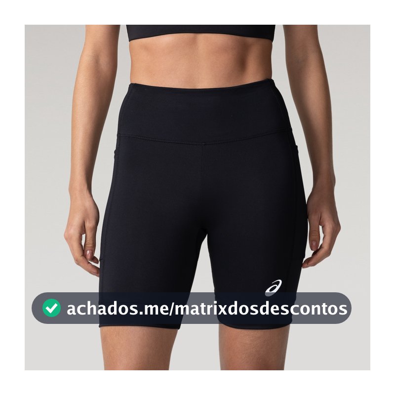 Bermuda ASICS Run Science 5 Bolsos Feminina em Promoção