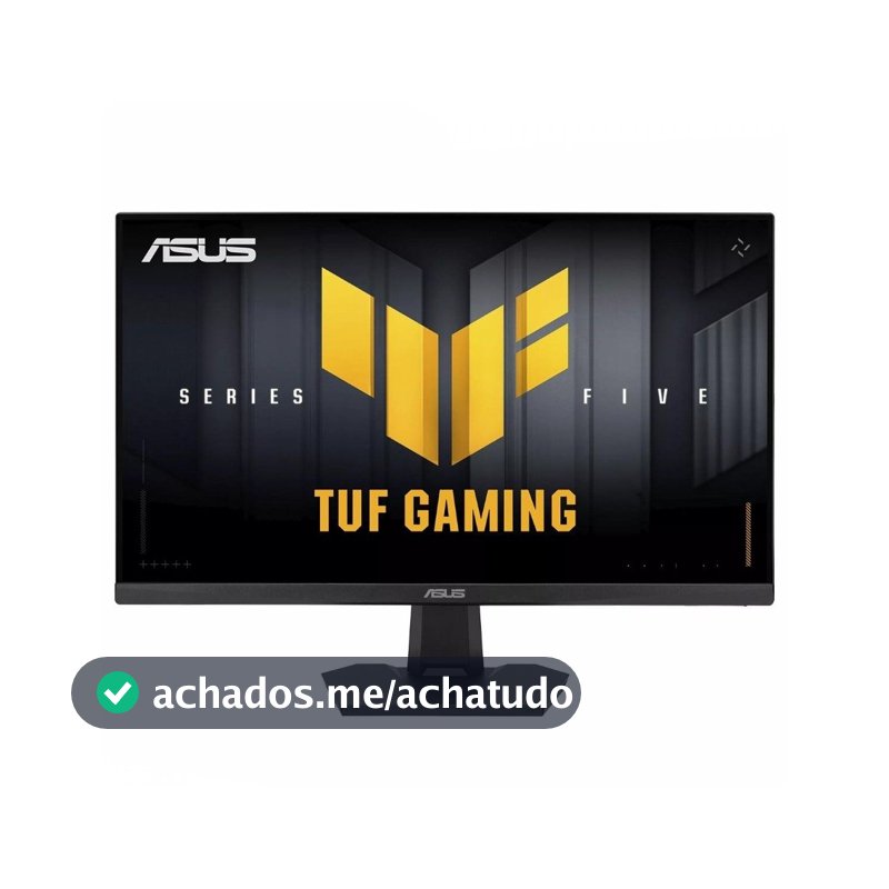 Monitor Gamer ASUS TUF 23.8", Full HD, 260Hz, 0.3ms, Fast IPS, VRR, G-Sync Comp, FreeSync Premium, HDR10, Som Integrado, Preto - VG249QM5F