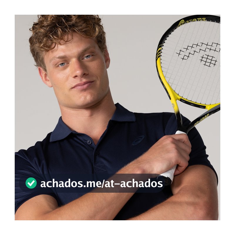 Camisa Polo ASICS Manga Curta Botões - Masculina em Promoção