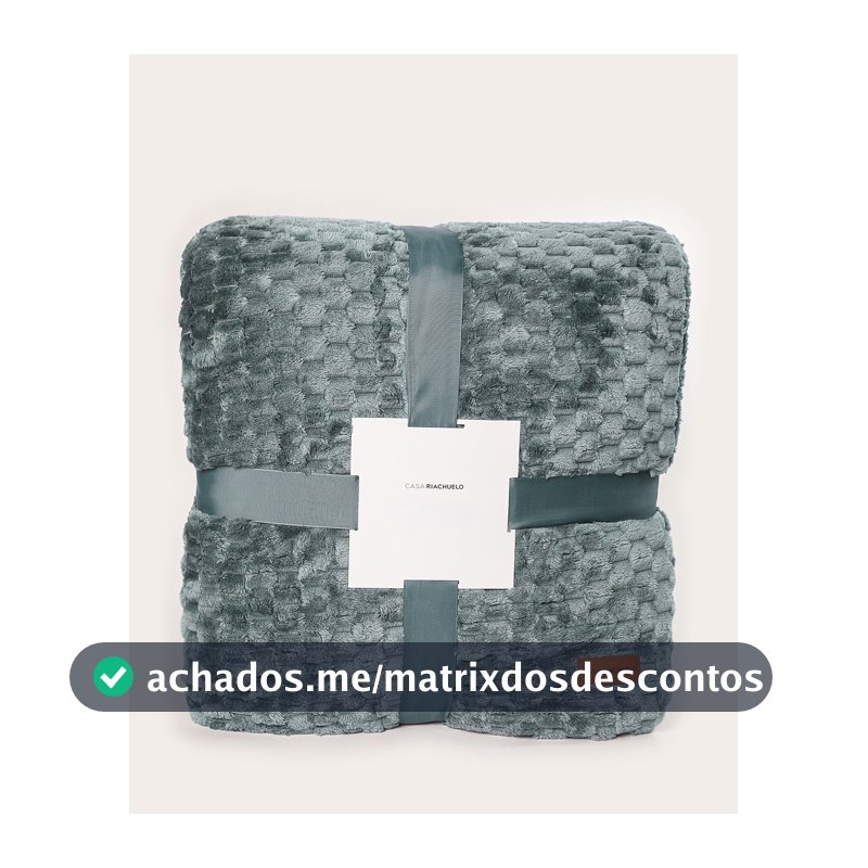Edredom sherpa Mel - QUEEN Verde Escuro