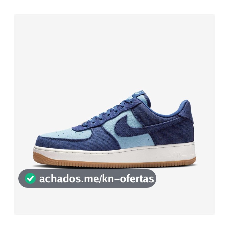 Tênis Nike Air Force 1 '07 LV8 Denim Masculino