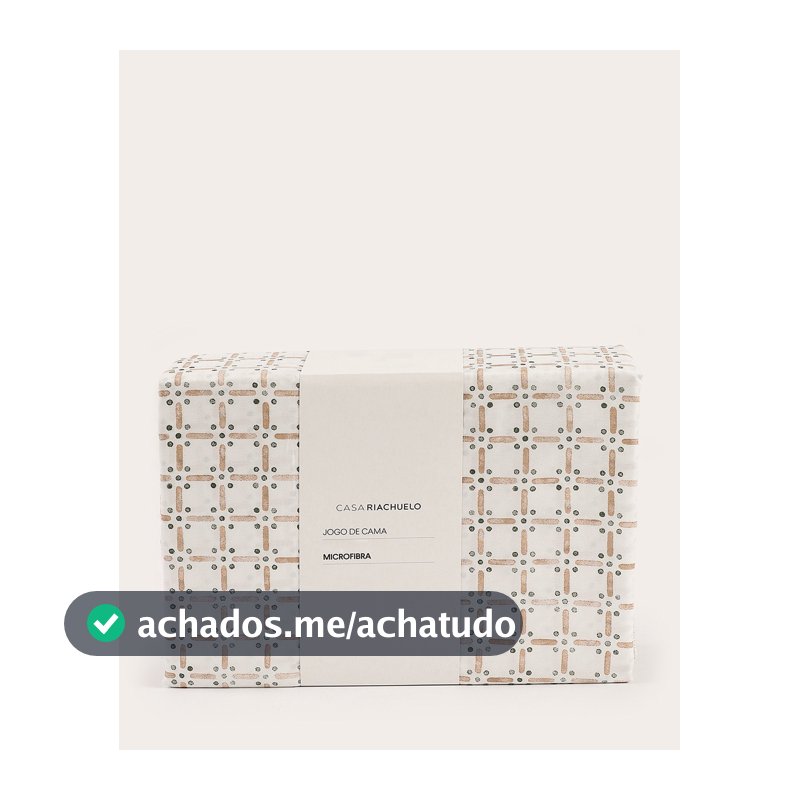 Jogo de cama microfibra Danilo - CASAL Multicor