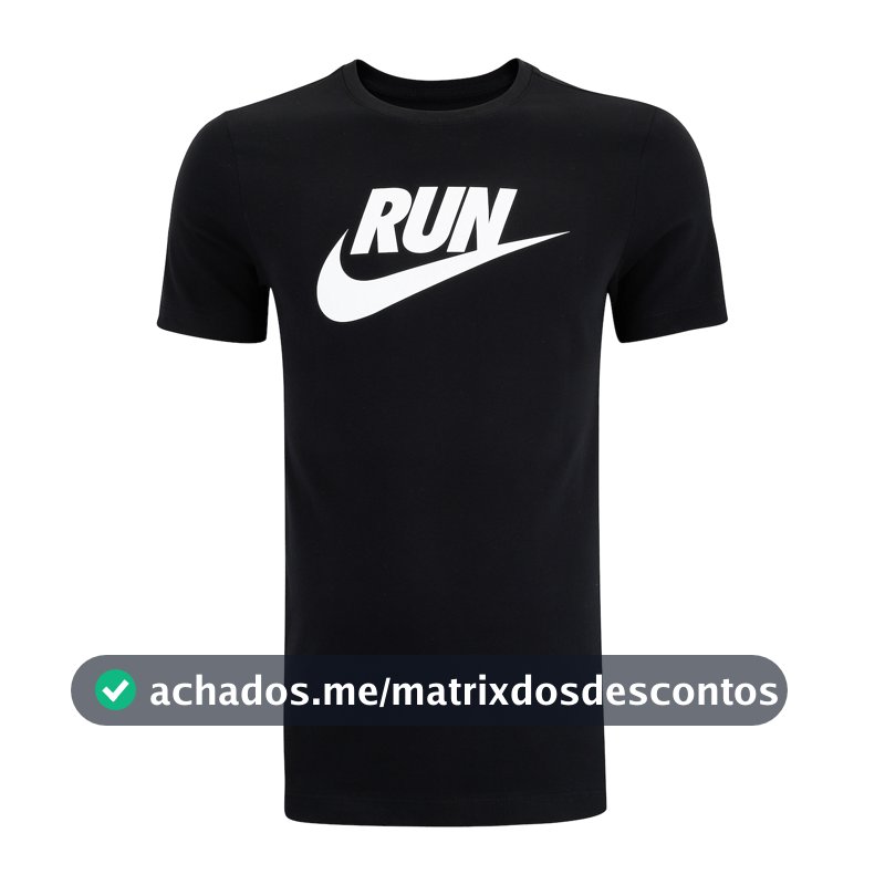 Camiseta Nike Tee Run Swoosh Masculina em Promoção