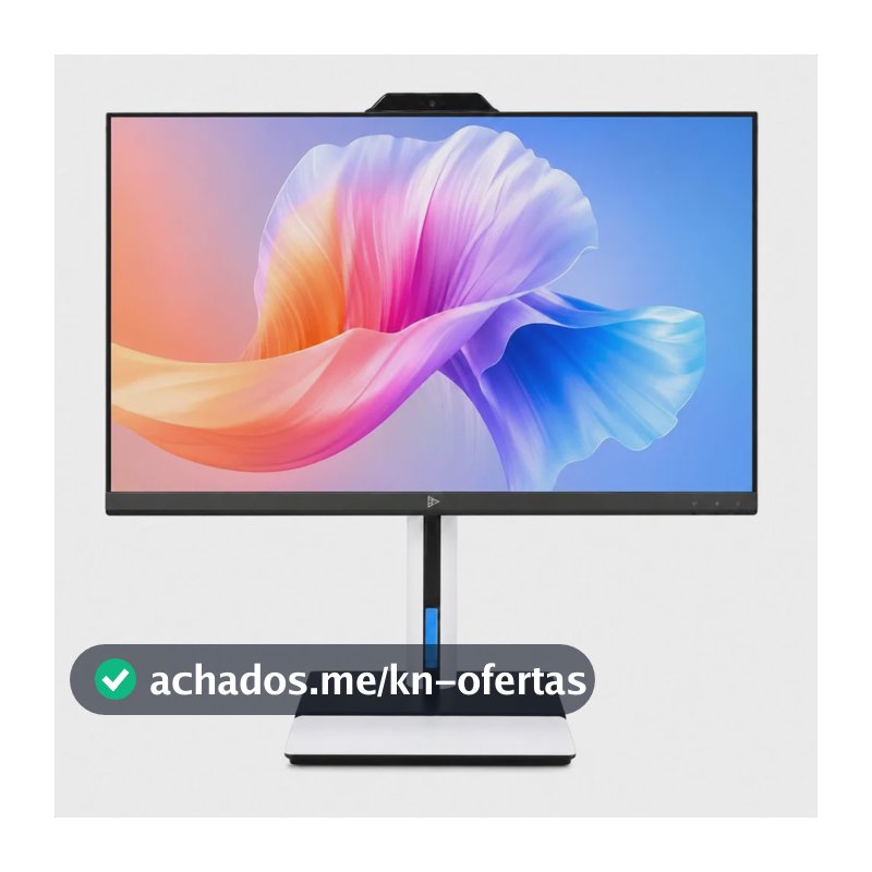 Computador All In One   i7 All-In-One Maximus 23.8" 128Gb SSD + 500 HDD Preto Grasep - D-AIO9