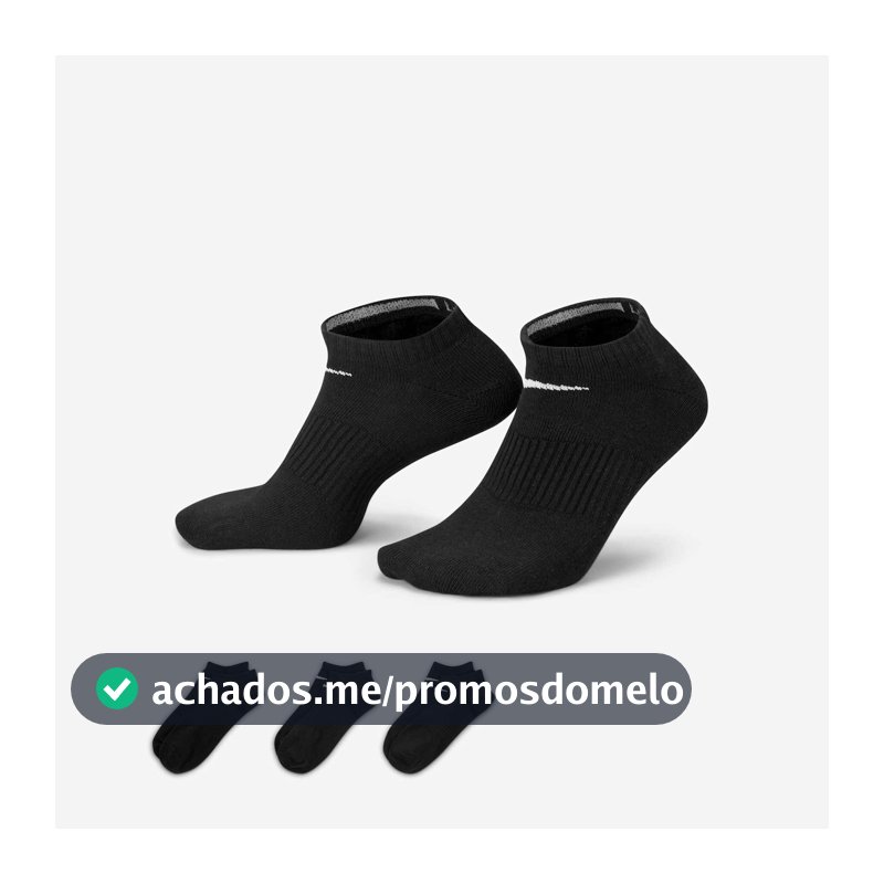 Meia Nike Lightweight 3 Pares