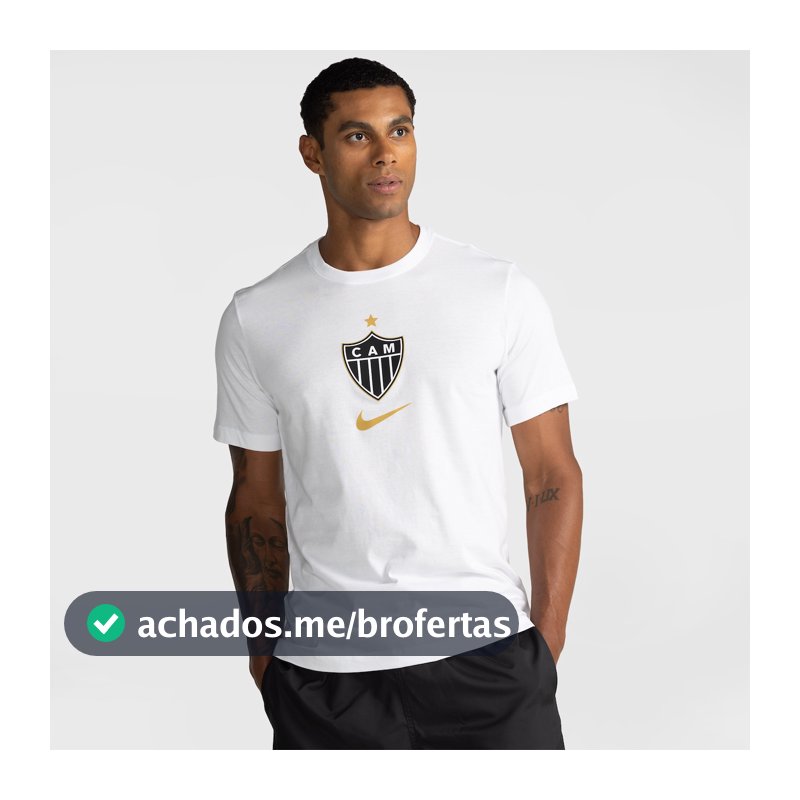 Camiseta do Atlético MG Nike Crest Tee Masculina