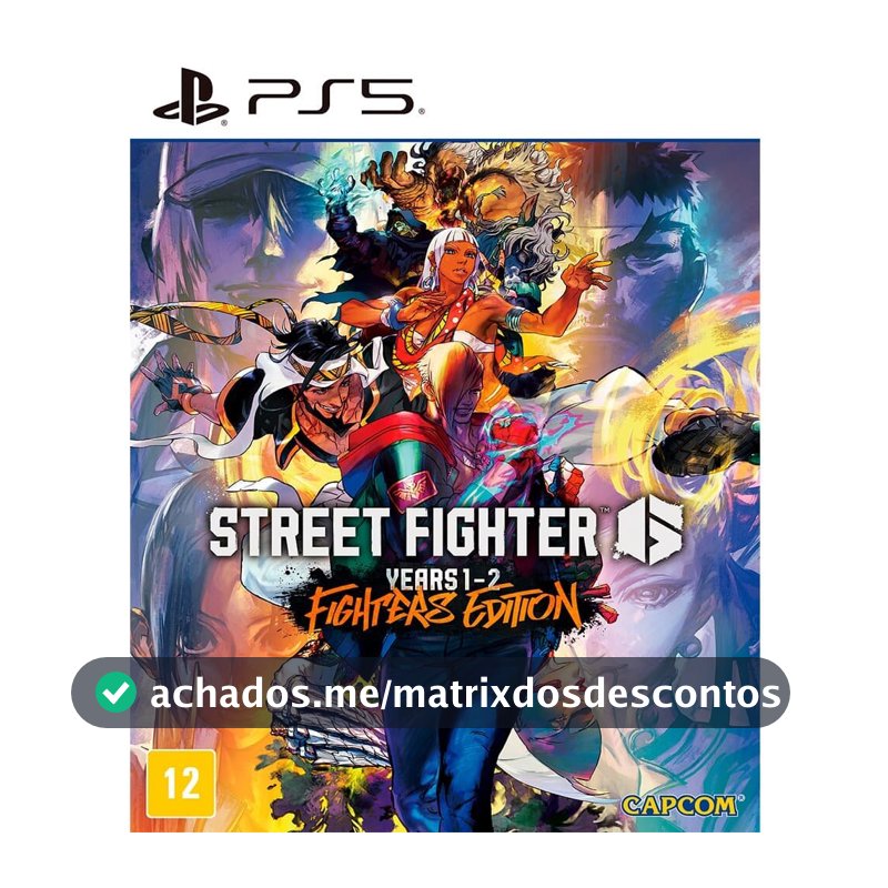 Jogo STREET FIGHTER 6 YEARS 1, 2 FIGHTERS EDITION, PS5 - CP000030PS5