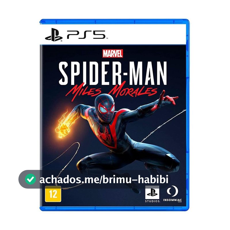 Jogo Marvel´s Spider-Man: Miles Morales PS5