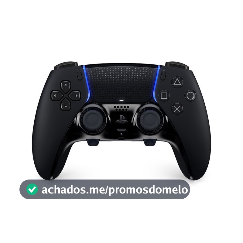 Controle Sony Dualsense Edge PS5, Sem Fio, Midnight Black - CFI-ZCP1WY