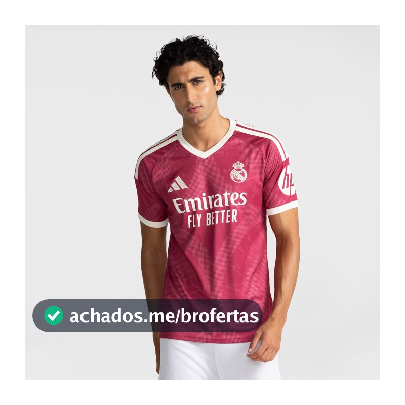 Camisa Real Madrid III 2026/27 adidas Torcedor Masculina