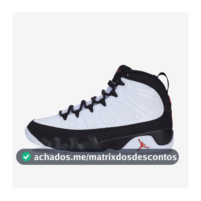 Air Jordan 9 Retro OG White and Black