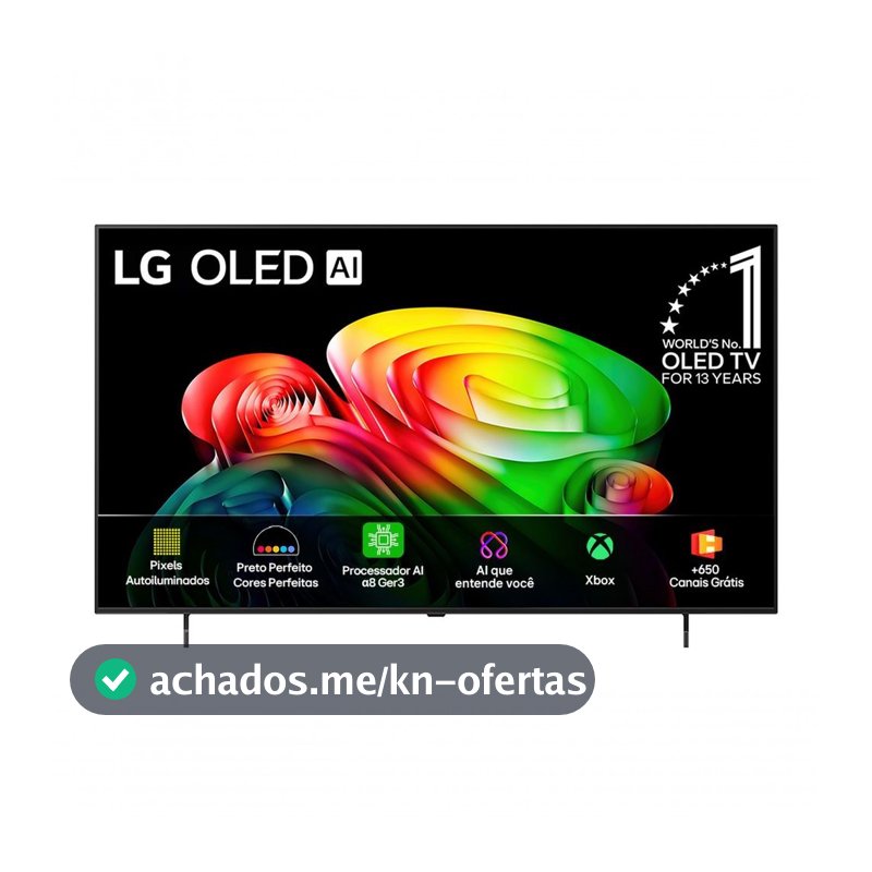 TV Smart LG OLED AI 4K 55 Polegadas OLED55B6PSA Preto Bivolt