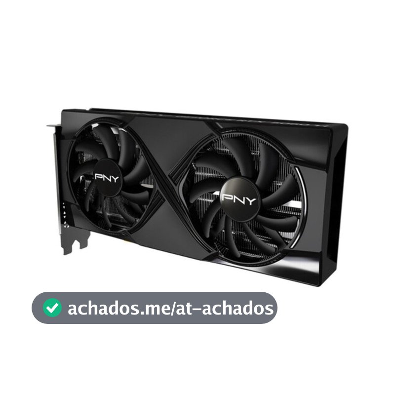 Placa de Vídeo PNY RTX 5060 Ti OC NVIDIA Geforce, 8GB GDDR7, Dual-Fan, Ray Tracing, DLSS 4 - VCG5060T8DFXPB1-O-TF