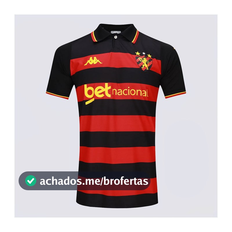 Camisa Kappa Sport Recife I 2026 Jogador