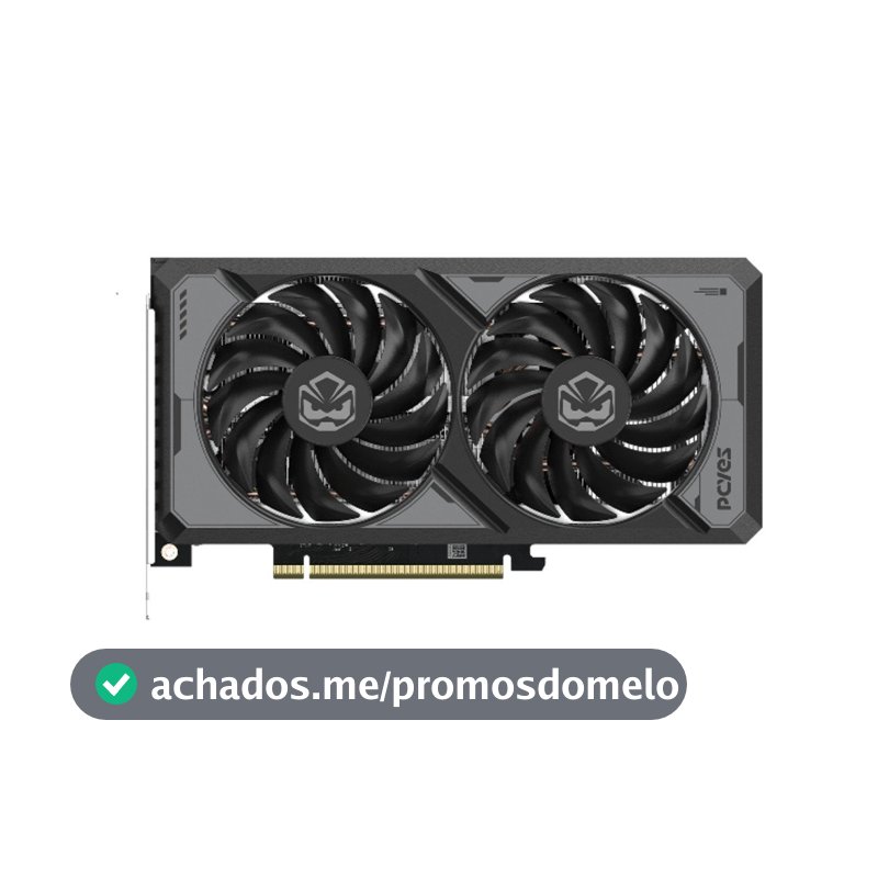 Placa de Vídeo Nvidia PcYes RTX 5060 TI 16GB GDDR7 128BITS DUAL FAN PVRTX5060TIB2F16G