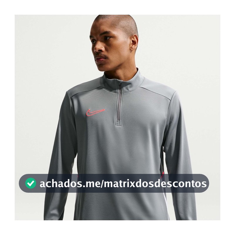 Camiseta Dri-FIT Manga Longa Nike Academy Masculina
