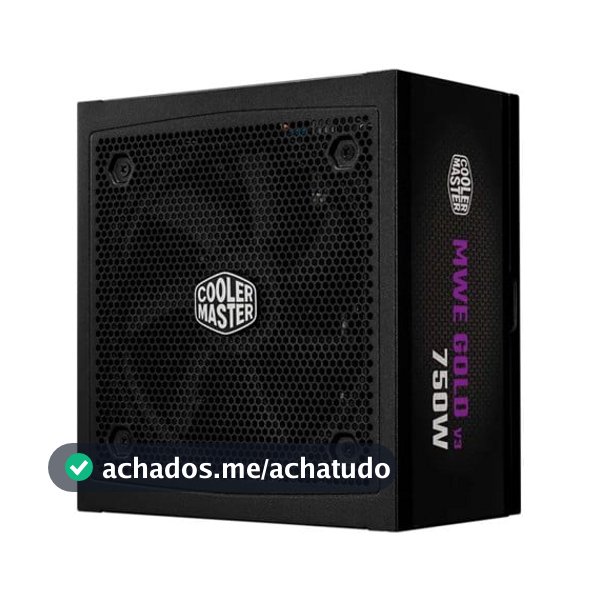 Fonte Cooler Master MWE Gold 750 V3 750W ATX 3.1