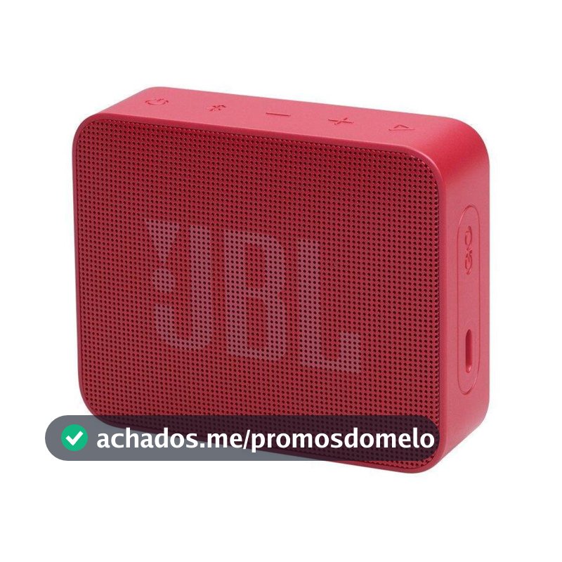 Caixa De Som Bluetooth Jbl Go Essential 2 Vermelho