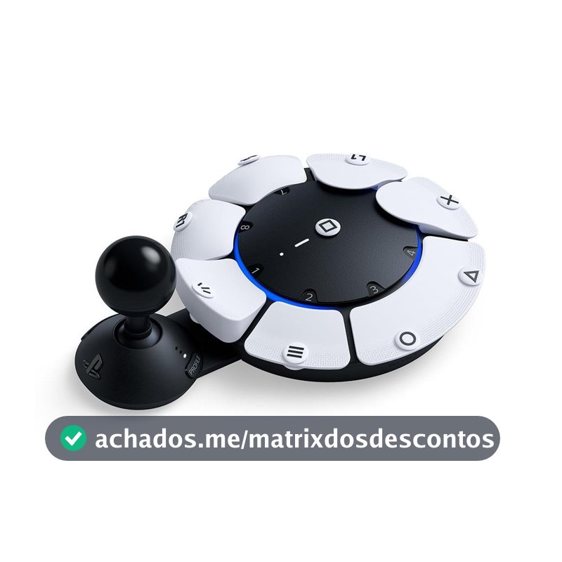 Controle Access Sony, para PS5 Slim e PS5 Pro, Sem Fio, Branco - CFI-ZAC1