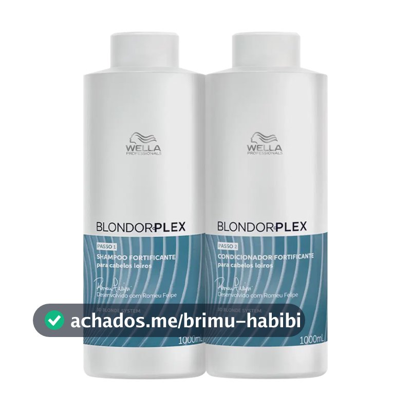 Kit Wella Professionals BlondorPlex Litro (2 Produtos)