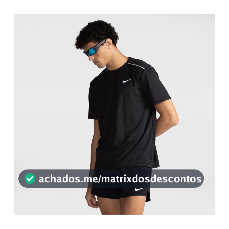 Camiseta Nike M NK DF UV Miller SS Masculina em Promoção