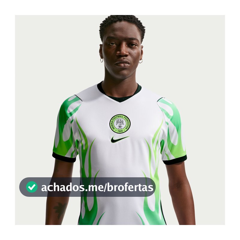 Camisa Nigéria Nike II 2026/27 Torcedor Pro Masculina