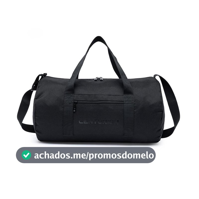 Mochila Centurion Reforçada Viagem Fitness 28 Litros - Preto