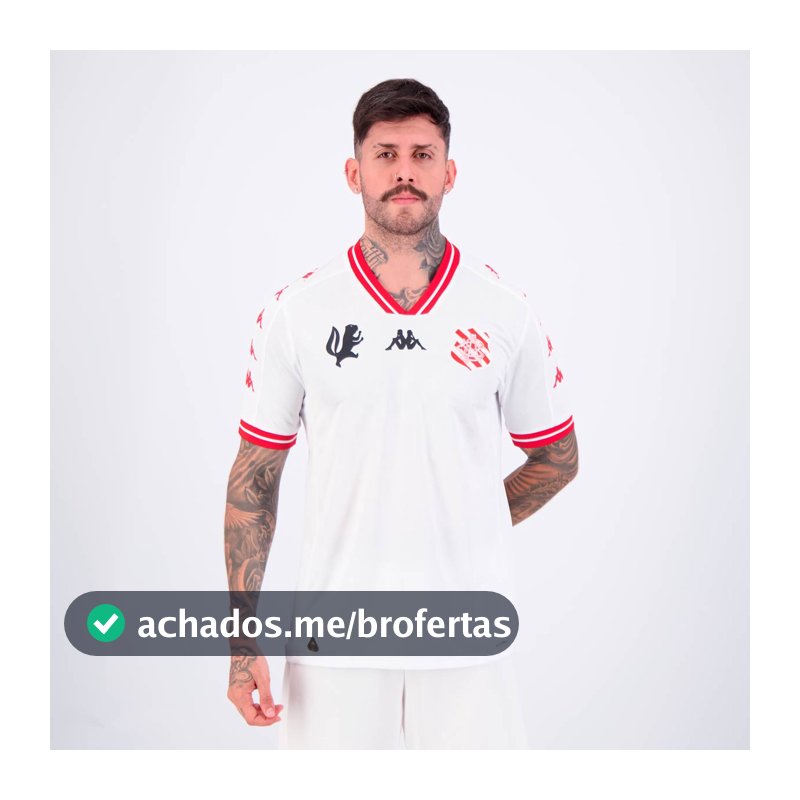 Camisa Kappa Bangu II 2025 Branca