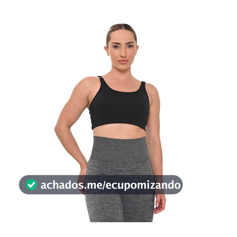 Top Baixo Impacto Olympikus Feminina - Alças Ajustáveis
