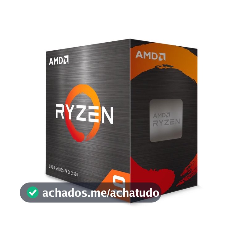 Processador AMD Ryzen 9 5900XT, 3.3 GHz (4.8 GHz Max Turbo), Cache 64MB, 16 Núcleos, 32 Threads, AM4, Sem Vídeo Integrado - 100-100001581WOF