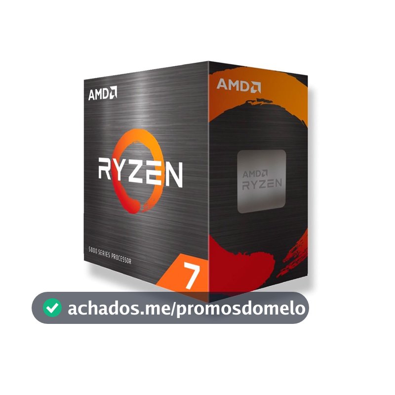 Processador AMD Ryzen 7 5800XT, 3.8 GHz (4.8 GHz Max Turbo), Cache 32MB, 8 Núcleos, 16 Threads, AM4, Sem Vídeo Integrado - 100-100001582WOF