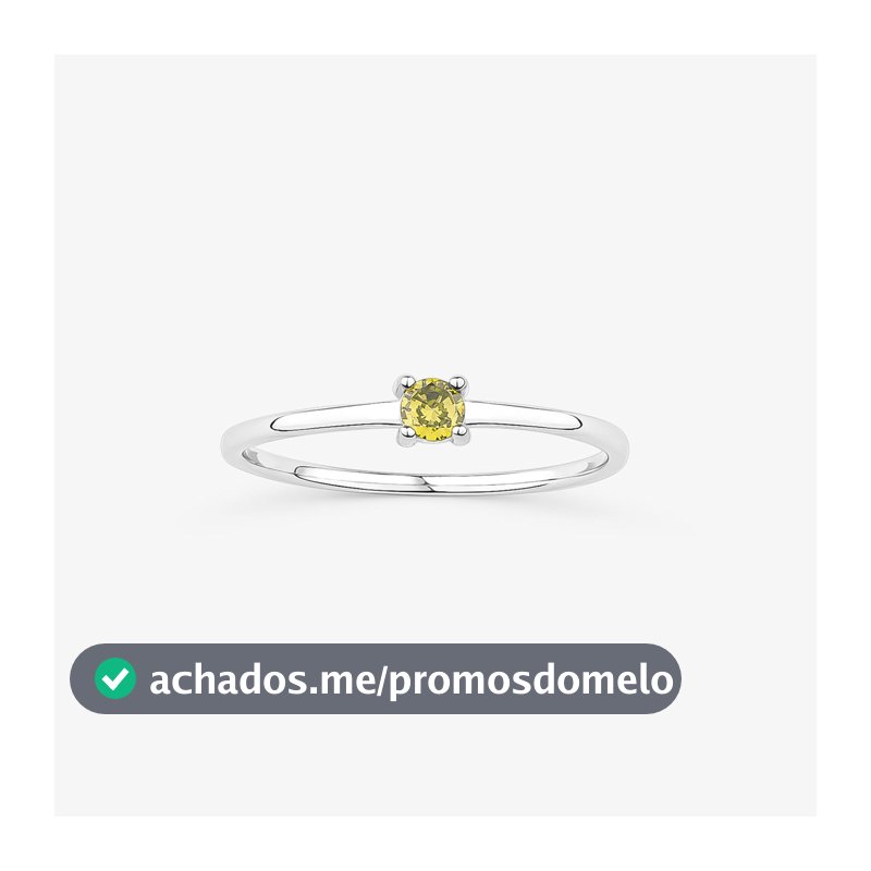 Anel Cravejado em Prata 925