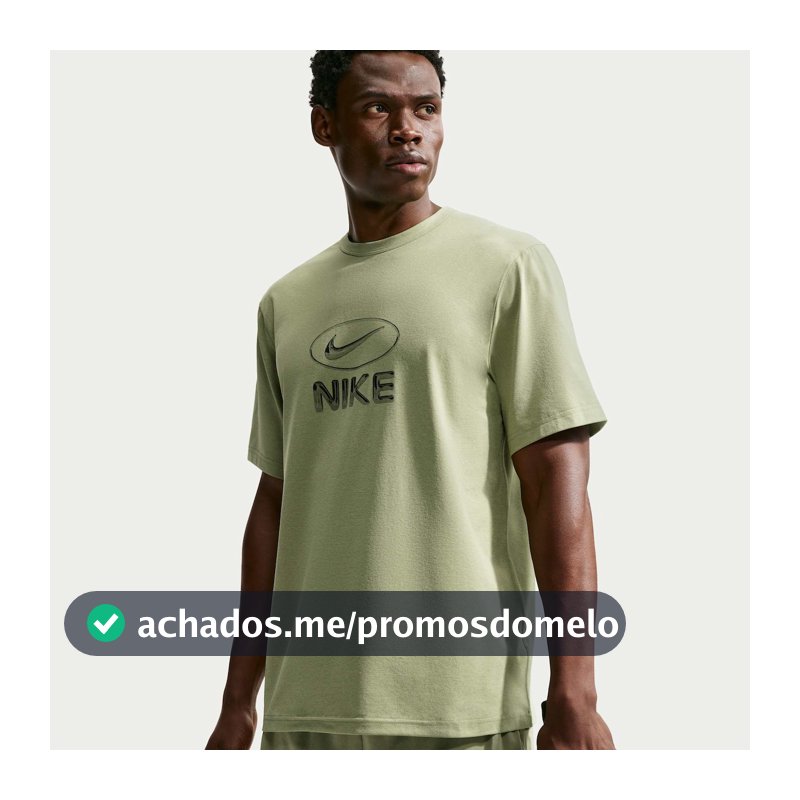 Camiseta Dri-FIT Nike UV Hyverse Field Graphic Masculina