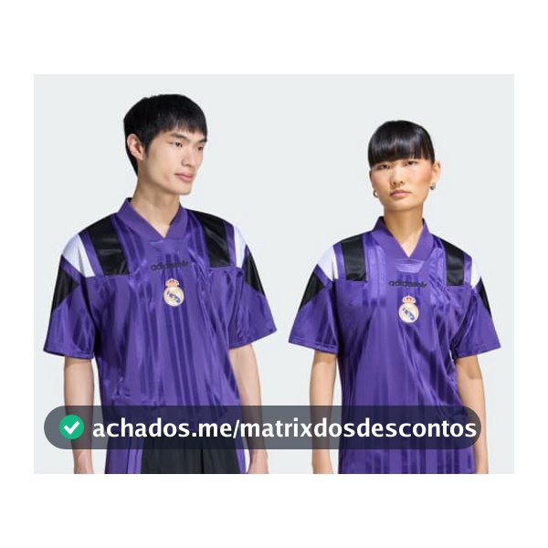 Camisa EQT Real Madrid - Roxo adidas